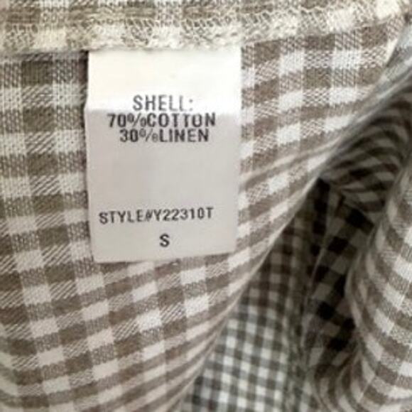 Tuckernuck Pomander Place Scarlett Blouse Gingham - Picture 8 of 8